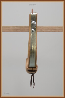 1'' Wide Hardwood Oxbow Stirrups for western saddle