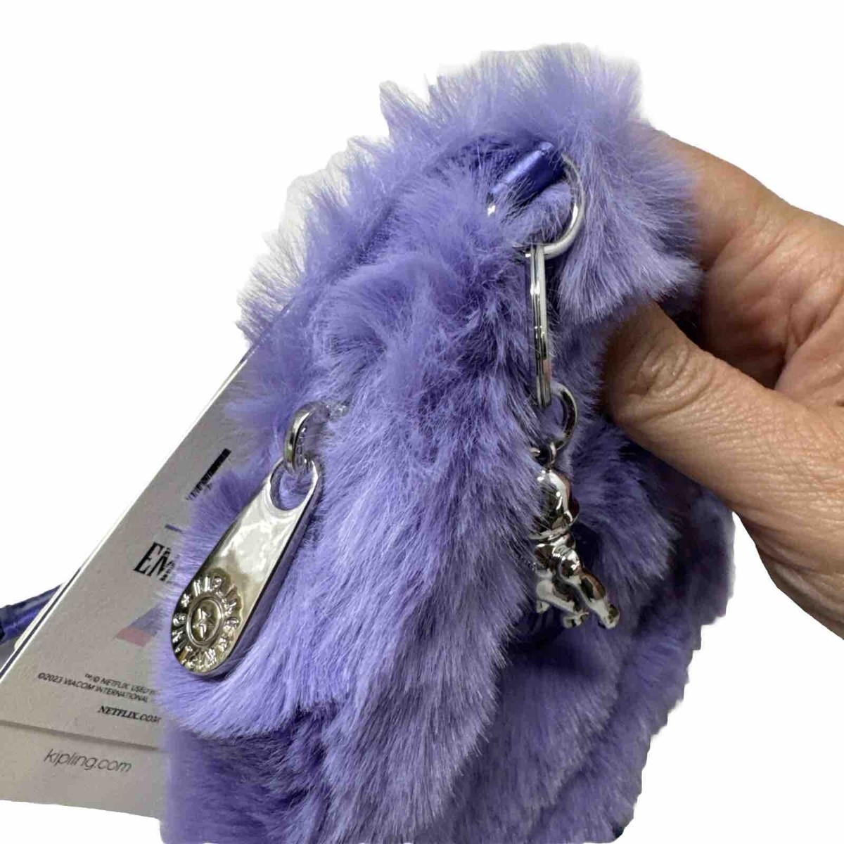 Kipling Emily İn Paris Furry Lilac | eBay