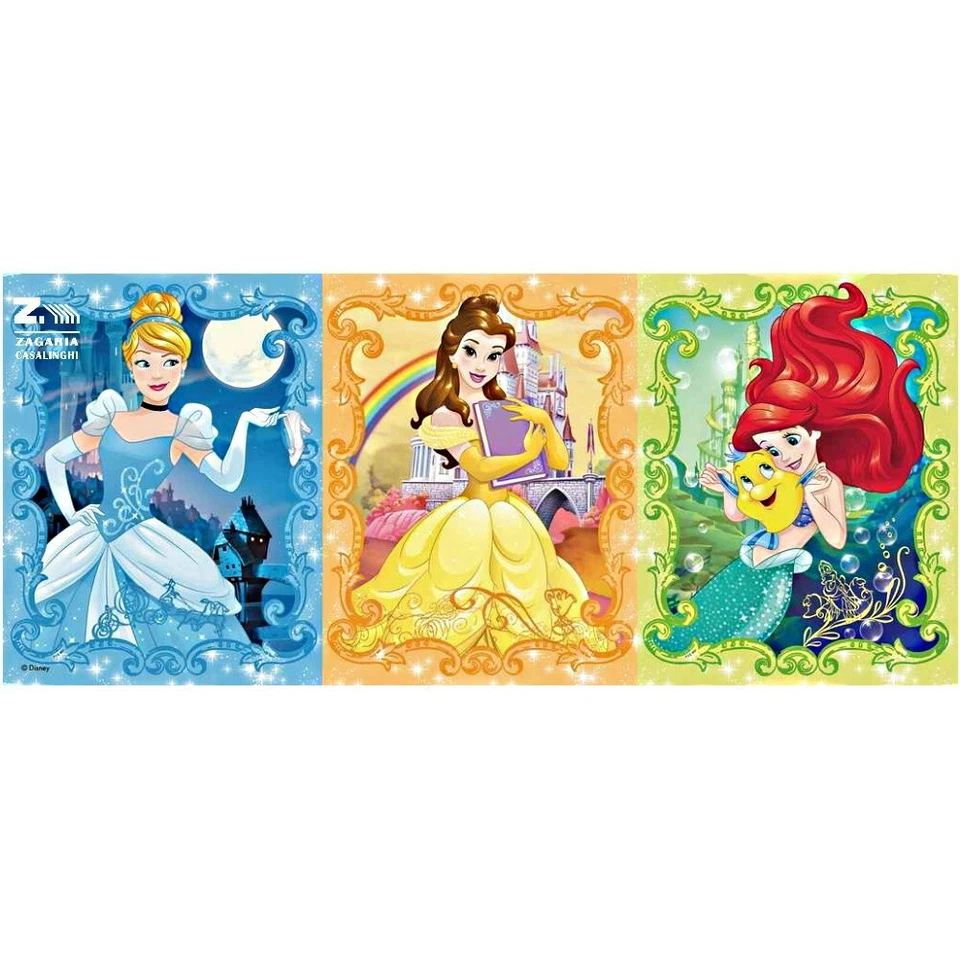 PUZZLE DISNEY PRINCESSE PANORAMA 200 PZ PER BAMBINI ETA'+ 8 ANNI RAVENSBURGER - Immagine 2 di 2