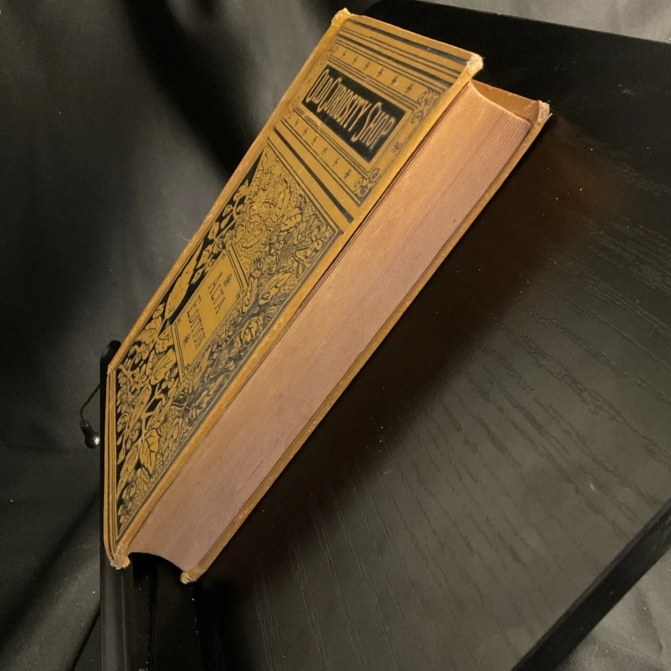 Old Curiosity Shop Alta Edition 1800s VTG HC VG Charles Dickens Foto 3 de 4