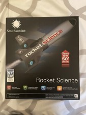 Smithsonian ROCKET SCIENCE Kit, Build/Reusable, Stem Learning New