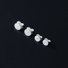 925 Sterling Silver Earring Back for Ear Stud Post Finding DIY 5mm 6mm