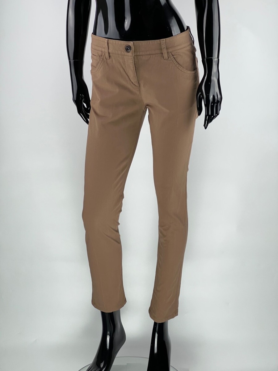 パンツ BRUNELLO CUCINELLI Woman Pants Brown MD828SM679 C9122 Women's pants, elegant and casual models | Brunello Cucinelli