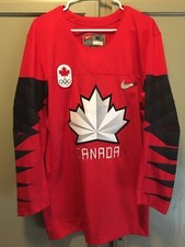 NWT Nike Team Canada 2018 Winter Olympics Men's Ice Hockey Jersey Medium