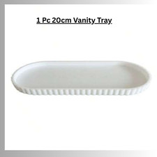 Vanity Tray Counter Tray Sink Storage Plate Flexible Silicone Soap Tray