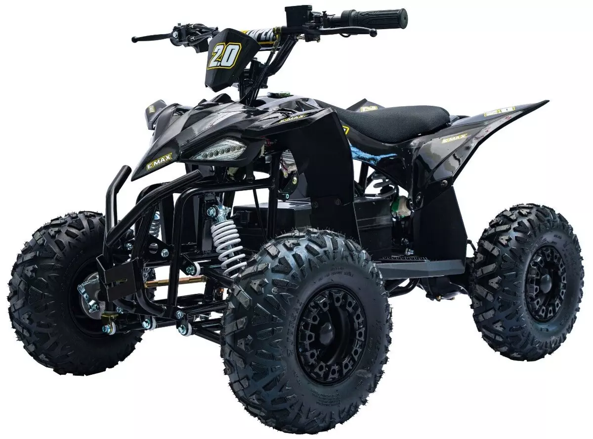 QUAD BIKE ELECTRIC 1500W 48V EMAX 2.0 SHAFT DRIVE BLACK eBay