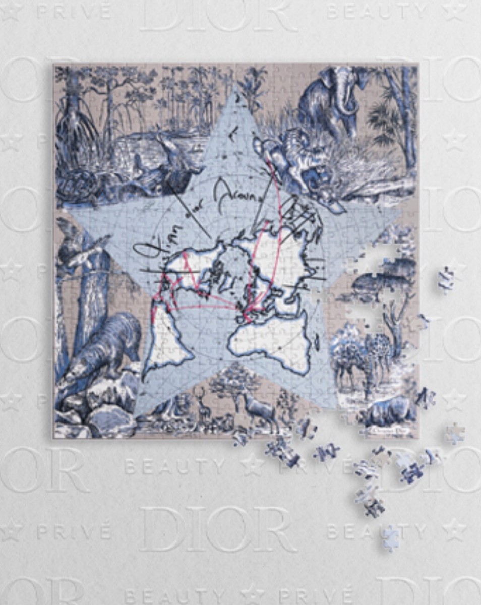 【非売品】Diorパズル ノベルティ　500ピース Christian Dior 【ノベルティ】 クリスチャンディオール 500