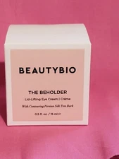 BeautyBio The Beholder Lifting Eye Cream 0.5 oz  sealed new in box