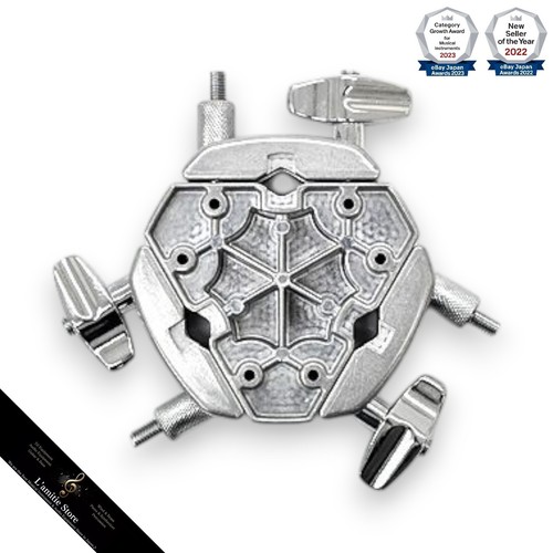 Pearl ADP-30 Drei Wege Adapter Multi Clamp Tom Ständer Trommeln Teile Silber ... - Bild 7 von 18