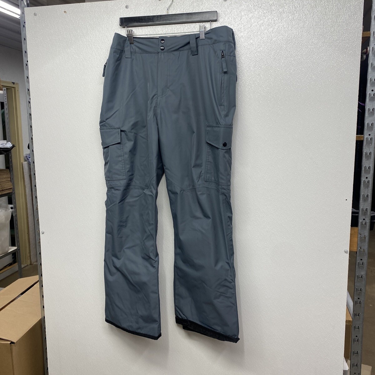 Chamonix Brand Outdoor Ski Snow Pants Men's Gray Size Large CHX