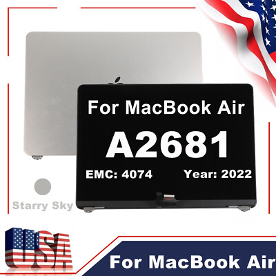 LCD Screen For MacBook Air A2681 2022 Display Replacement Digitizer Assembly USA