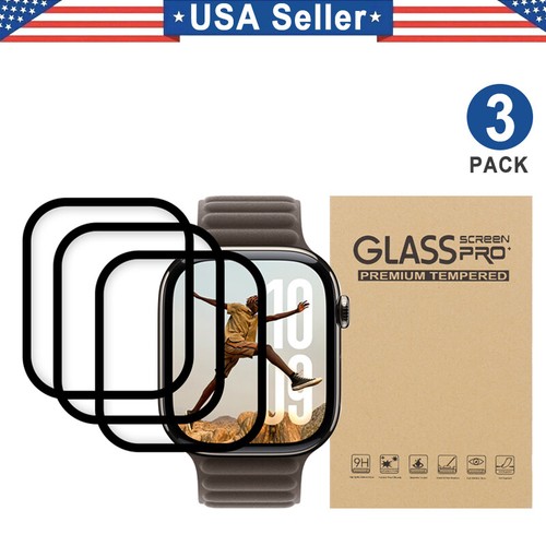 3 szt. PMMA 3D Zakrzywiona miękka osłona ekranu do Apple Watch Series 10 42/46MM - Zdjęcie 2 z 3
