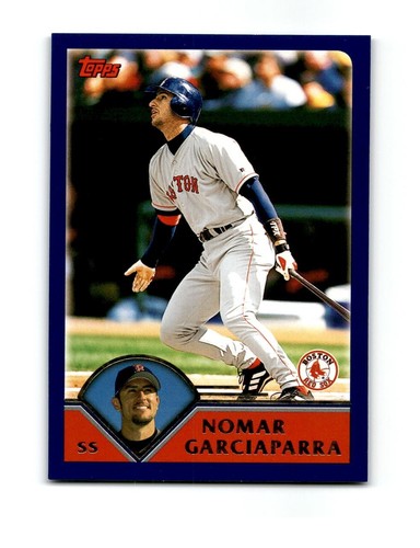 2003 Topps - #250 Nomar Garciaparra Boston Red Sox