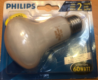 Philips Krypton Brilliant Weiss GlüHbirne 60W E27 Opal 230V 800 Lm Dimmbar !!!