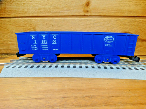 Góndola tren de 4 ruedas MARX USA O/O27 Gauge New York Central System NYC 715100 | Zustand: Used