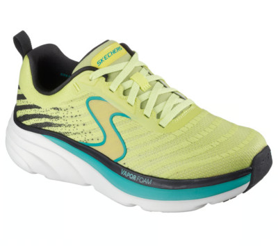 Men's Skechers Relaxed Fit D'Lux Vapor Sneakers Shoes 233062 Lime Brand New
