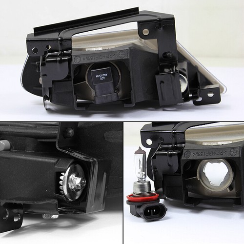 Fit 2005 2006 2007 Odyssey Bumper Driving Smoke Fog Lights Lamp w/Bulbs+Switch - Picture 3 of 6