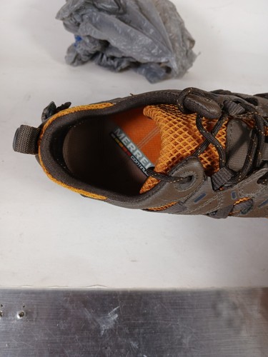 Merrell Waterpro Ultra Sport Shoes Clay/Orange Hiking Vibram Men 8 Women 9 1/2 - Picture 9 of 9