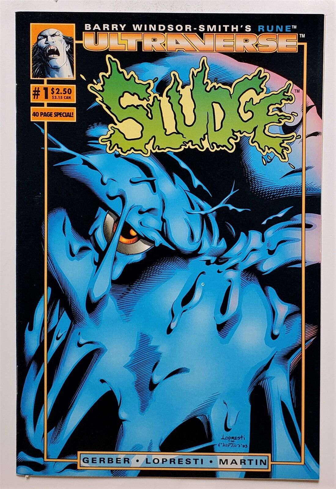 Sludge #1 (Oct 1993, Malibu) VF/NM  