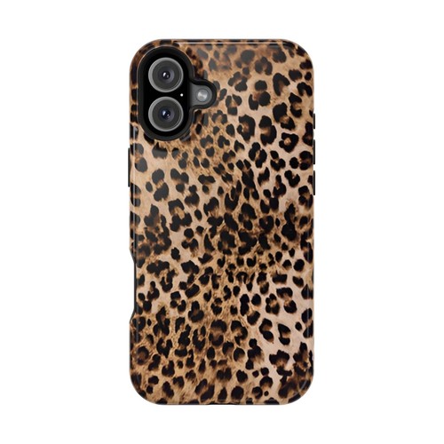 Funda resistente magnética con estampado de leopardo, cubierta de teléfono con estampado de animales, tecnología elegante - Imagen 32 de 161