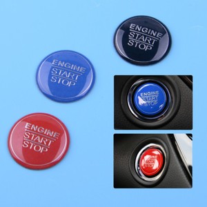 Engine Start Stop Ignition Switch Push Button Cover fit for Toyota CHR 2018 2019