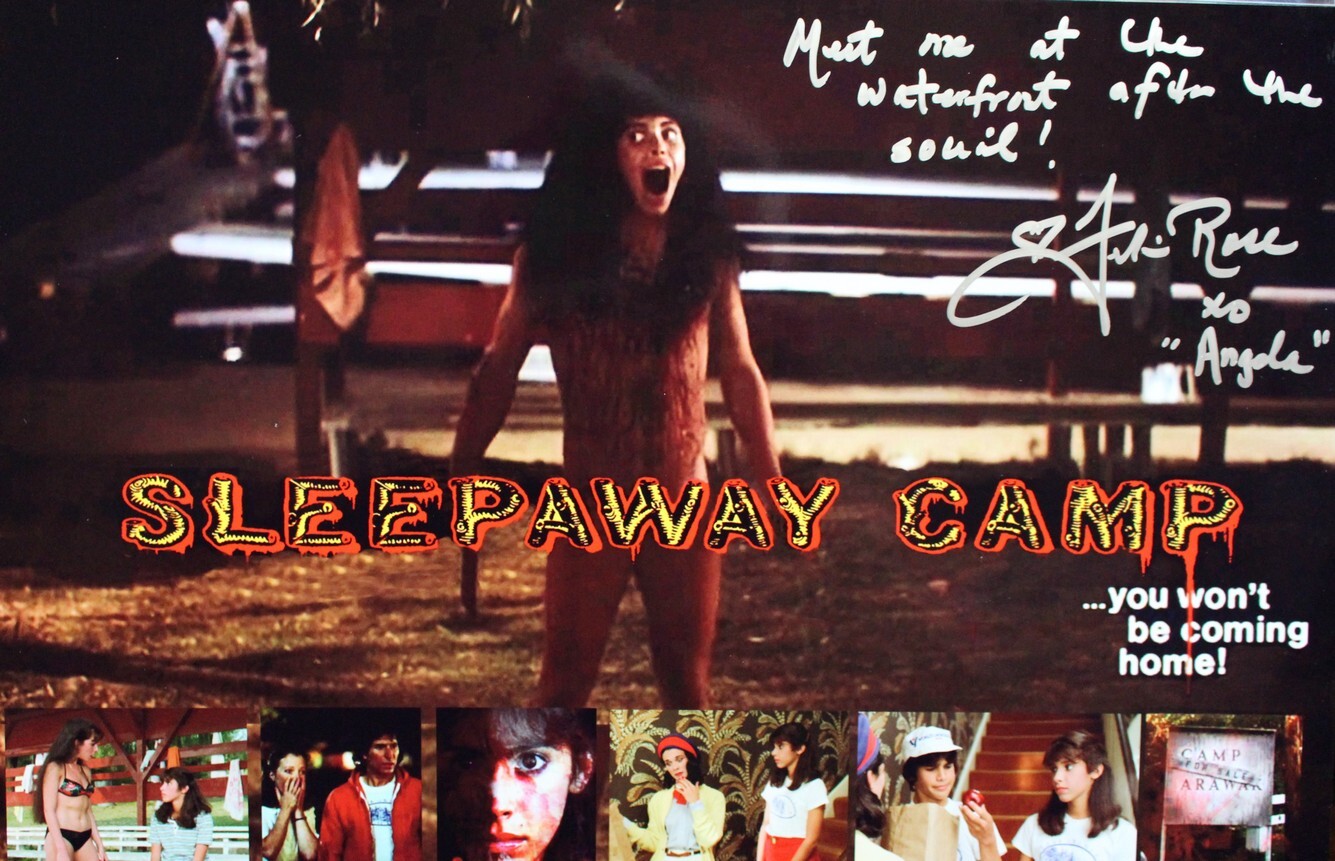 SLEEPAWAY CAMP Angela FELISSA ROSE signed 11" x 17" photo print! eBay