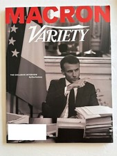 Variety Magazine Oct 9, 2024 Emmanuel Macron Edition 100 Best Horror Movies