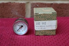 Vintage Nos Vdo Inglese 1.5 Fuel Pressure Gauge 153 002 0-15 Psi