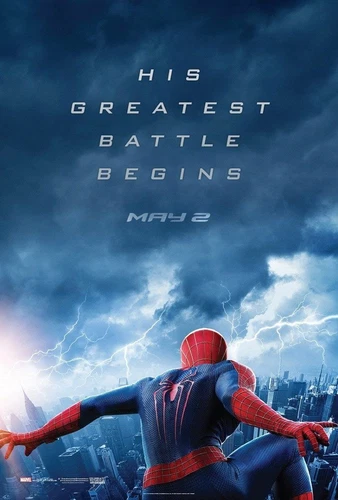 THE AMAZING SPIDER-MAN 2 MOVIE POSTER SS ORIGINAL Advance 27x40 ANDREW GARFIELD