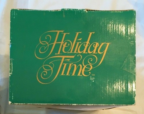 VTG Holiday Time 18" Animated Holiday Motion-ettes Display Musical Santa Figure - Picture 9 of 9
