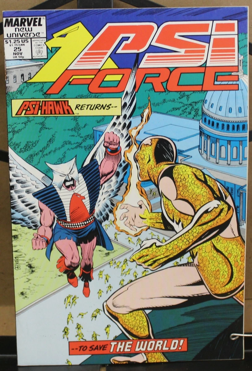 PSI Force #25 NOV. Marvel Comics | eBay