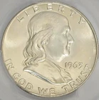 1963 D Franklin Half Dollar 50C Grade PCGS MS65FBL