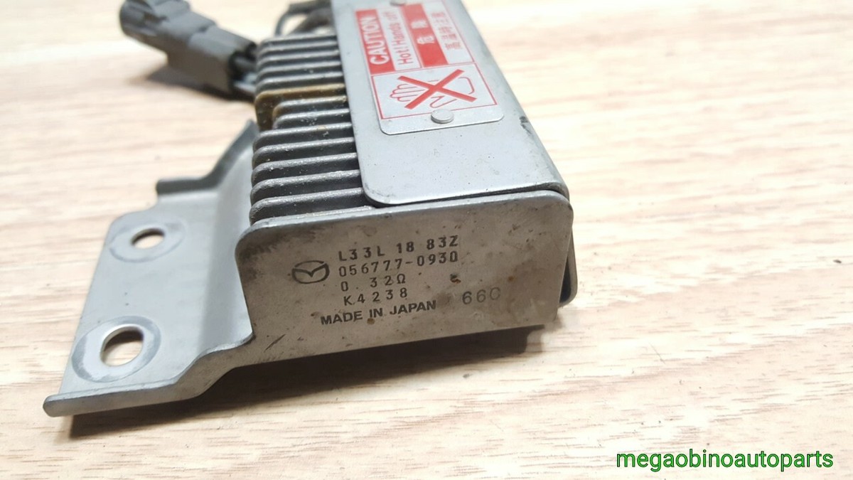 2007-2010 mazda cx-7 cx7 relay resistor module L33L 18 83Z 056777