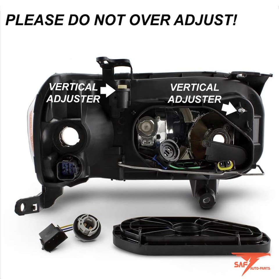 Pair Left + Right Halogen Headlights For 2005–2007 Ford Escape – Tim-Auto Direct Replacements