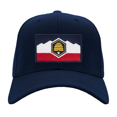 Utah State Flag Hat – Embroidered Patch – Ball Cap or Trucker Hat
