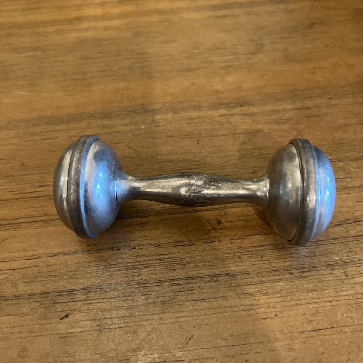 Pewter hotsell baby rattle