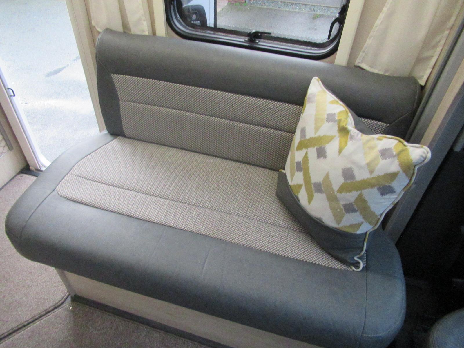 AUTOTRAIL F60, Compact 4 berth motorhome with electric drop down bed