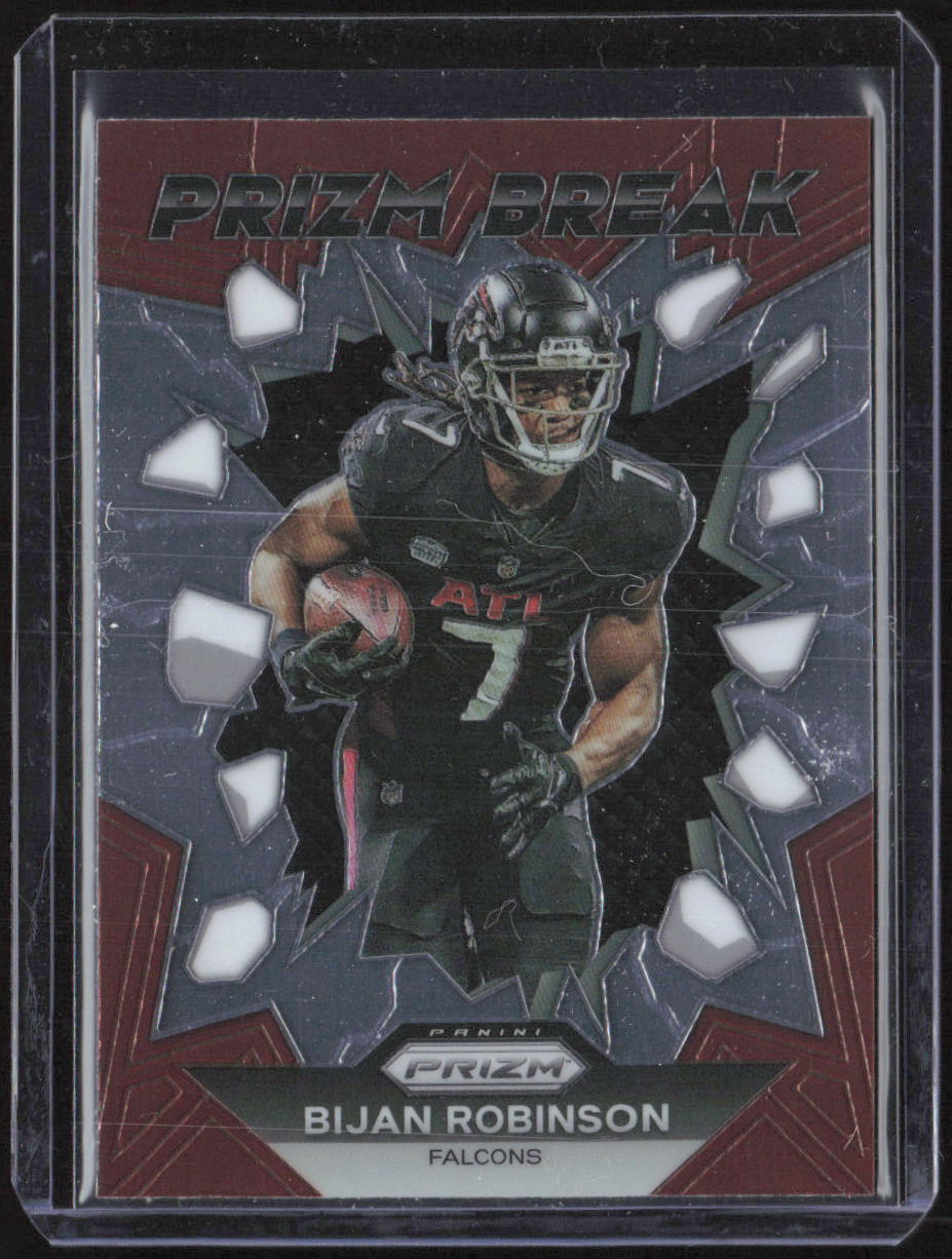 2023 Panini Prizm #PB-8 Bijan Robinson Prizm Break