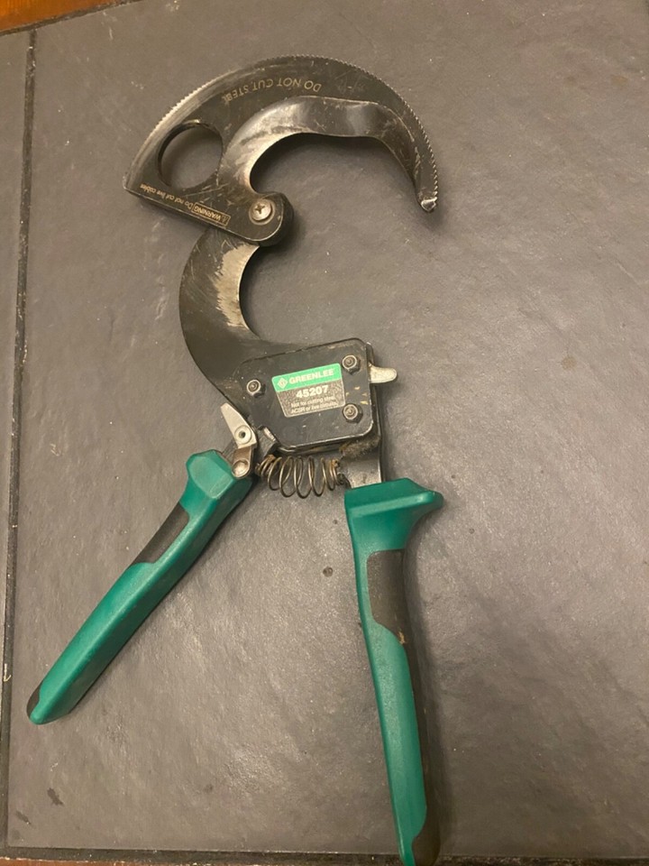 Greenlee 45206 Ratcheting Cable Cutters eBay