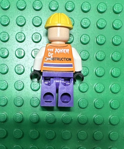 LEGO Joker's Goon Minifigure Construction Outfit DC Super Heroes Henchman sh093 - Picture 2 of 2