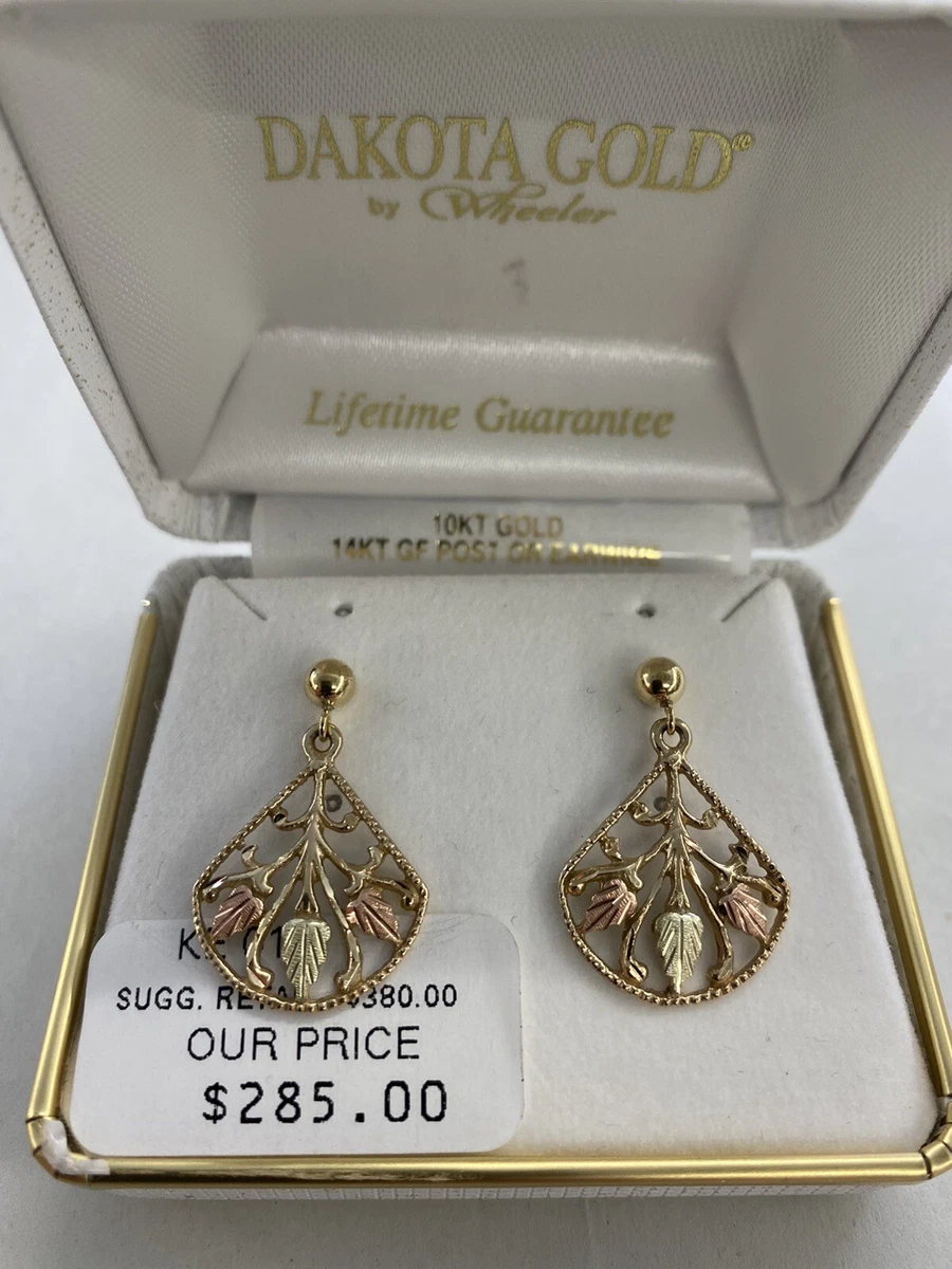 Black Hills Gold earrings please read description eBay