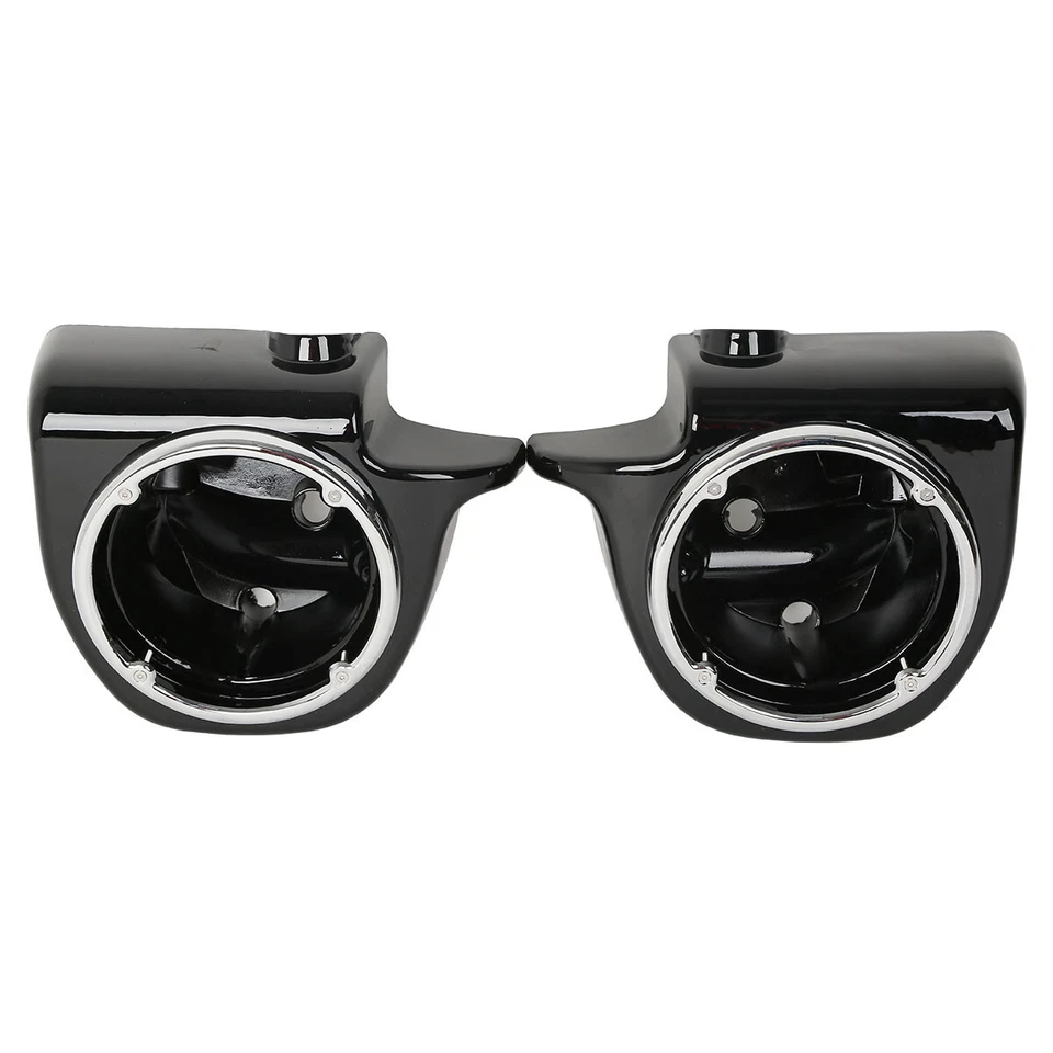 Caja de cápsulas de altavoz de 6,5" carenado ventilado inferior apto para Harley Davidson Street Glide Foto 3 de 4