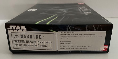BAN DAI STAR WARS * TIE FIGHTER * 1/72 SCALE PLASTIC MODEL KIT BRAND NEW - Picture 5 of 9