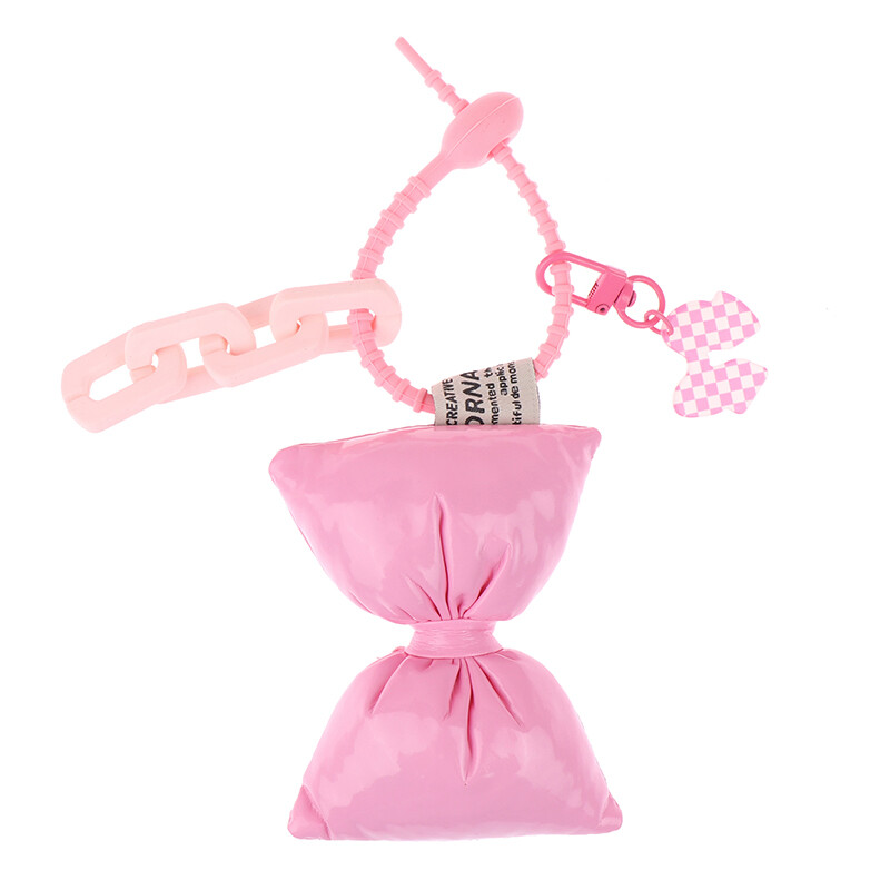 Airbag Bow Keychain Girl Boy Couple Gift Bag Pendant Fashion Decoration