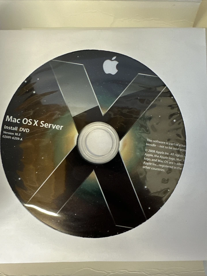 MacOS X Server X 10.5 Unlimited Client - CDS041608 607-2363 0Z607-3499-A V9 lic - Image 3 of 4