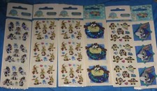 Lot vtg Sandylion prismatic Looney tunes stickers baby taz bugs bunny Sylvester