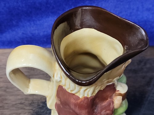 ANTIQUE Vintage Toby by Wood & Sons LS Philpot 7.5" Toby Jug BEER REVOLUTION - Picture 5 of 6