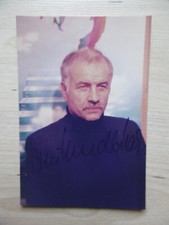Armin-Müller steel autograph signed 9x13 cm picture
