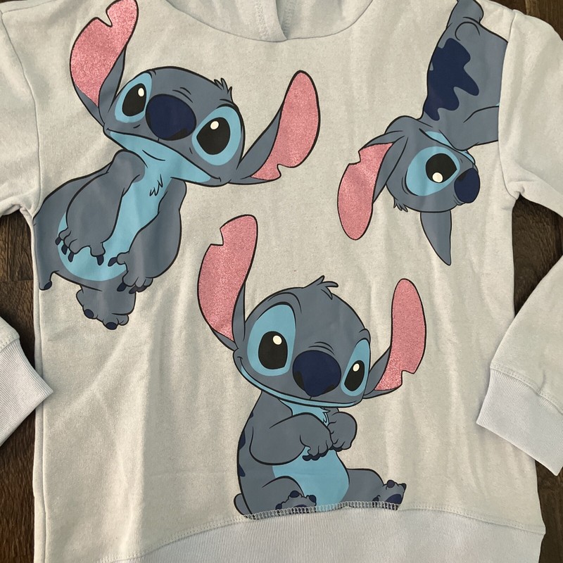 Disney Stitch Pullover Sweatshirt 10/12 Large Girls Youth NEW Disneyland