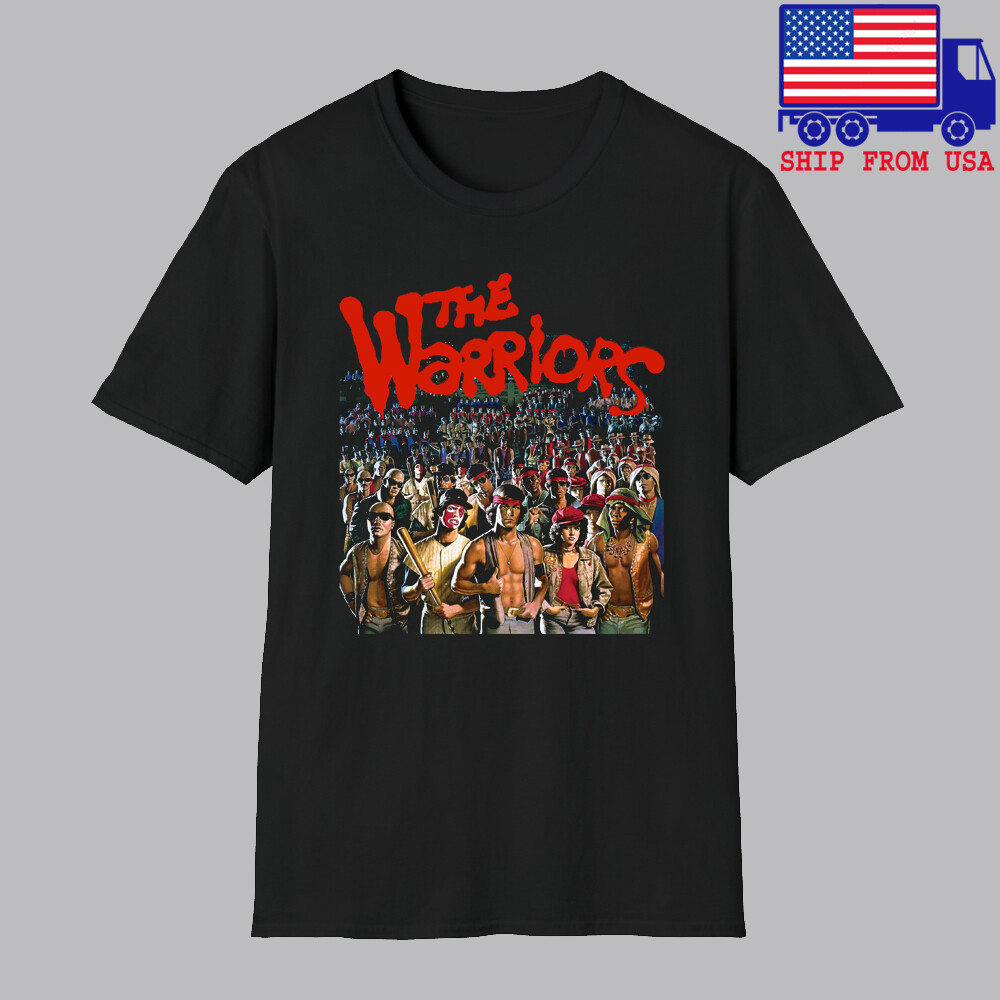 The Warriors Thriller Movie Men's Black T-shirt Size S-5XL